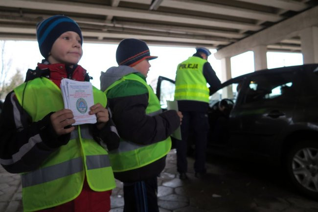 Wspólna kontrola z udziałem dzieci (zdjęcia)