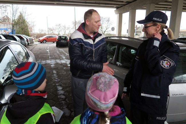 Wspólna kontrola z udziałem dzieci (zdjęcia)