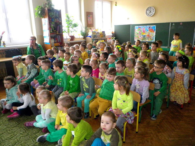 Wiosna i Zajączek odwiedzili PM 8 (zdjecia)