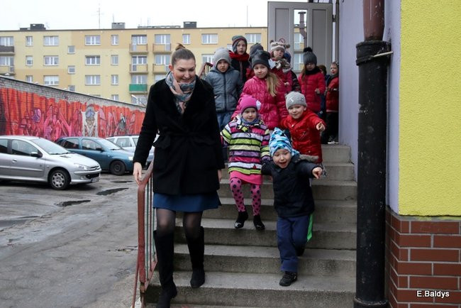 Wiosna i Zajączek odwiedzili PM 8 (zdjecia)