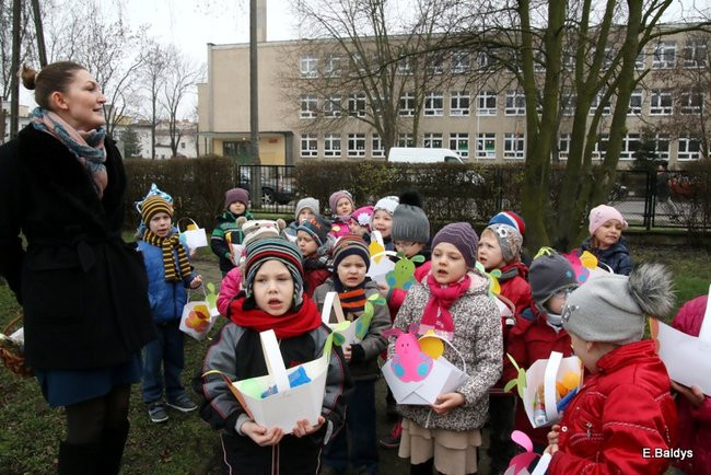 Wiosna i Zajączek odwiedzili PM 8 (zdjecia)