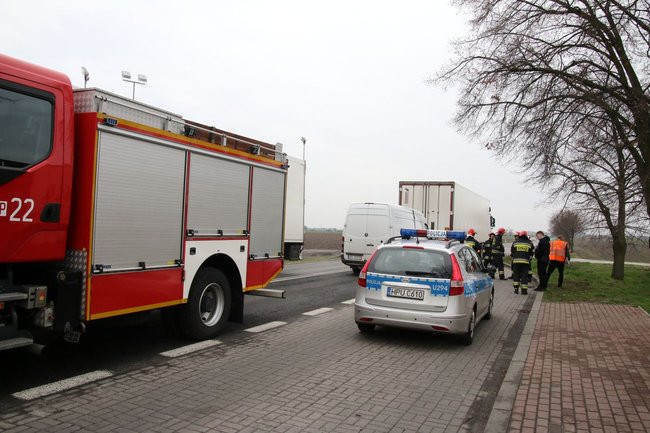 Zderzenie w Lasocicach (zdjęcia)