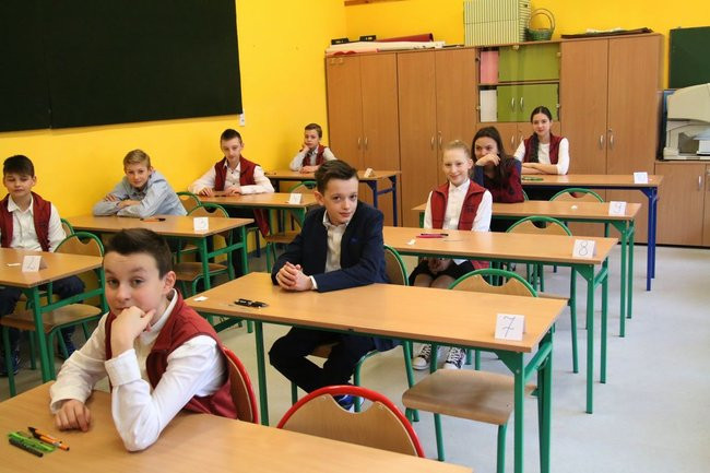 Pierwszy sprawdzian szóstoklasistów (zdjęcia)