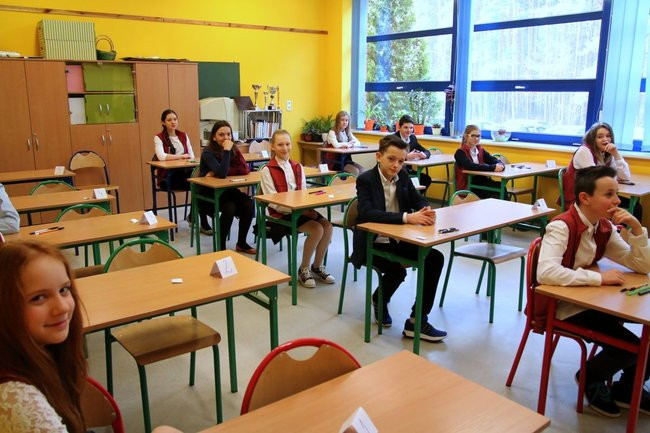 Pierwszy sprawdzian szóstoklasistów (zdjęcia)