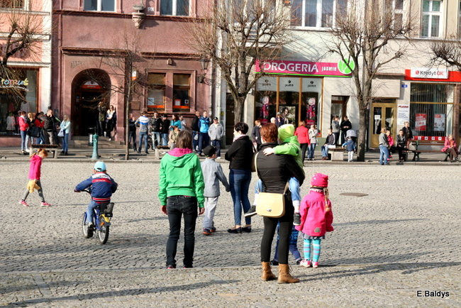 Żużlowcy z kibicami. Na Rynku i w Galerii Leszno (zdjęcia)