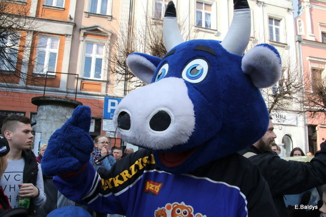 Żużlowcy z kibicami. Na Rynku i w Galerii Leszno (zdjęcia)