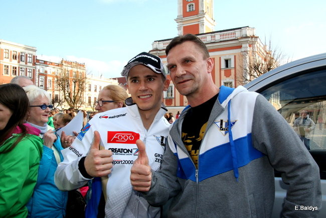 Żużlowcy z kibicami. Na Rynku i w Galerii Leszno (zdjęcia)