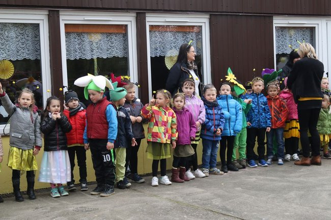 A w przedszkolu roje pszczół (dużo zdjęć)