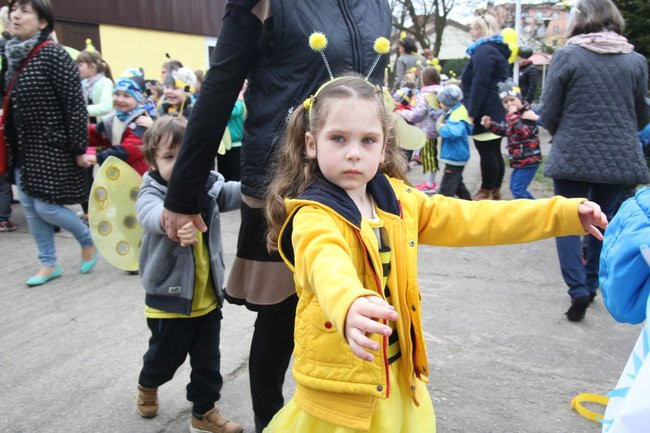 A w przedszkolu roje pszczół (dużo zdjęć)