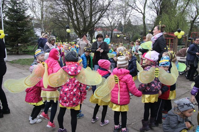 A w przedszkolu roje pszczół (dużo zdjęć)