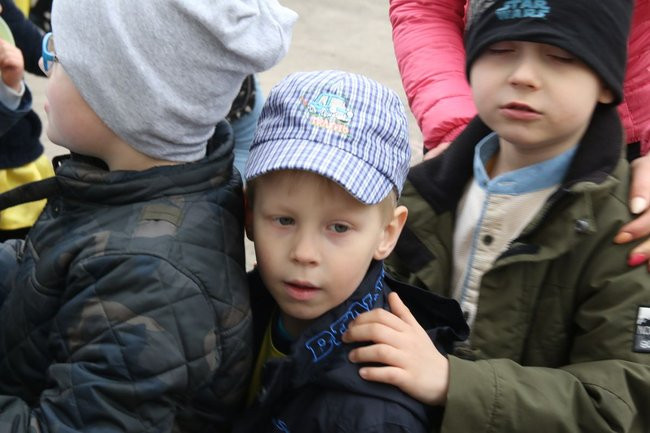 A w przedszkolu roje pszczół (dużo zdjęć)