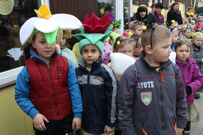 A w przedszkolu roje pszczół (dużo zdjęć)