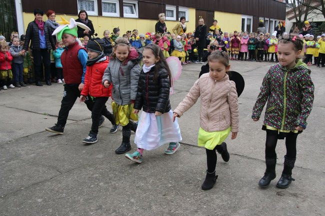 A w przedszkolu roje pszczół (dużo zdjęć)