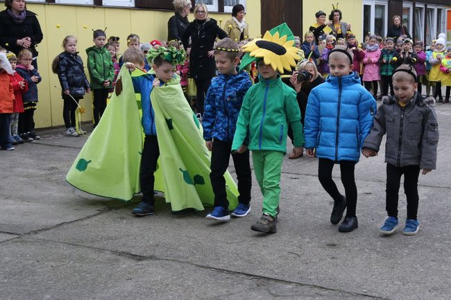 A w przedszkolu roje pszczół (dużo zdjęć)