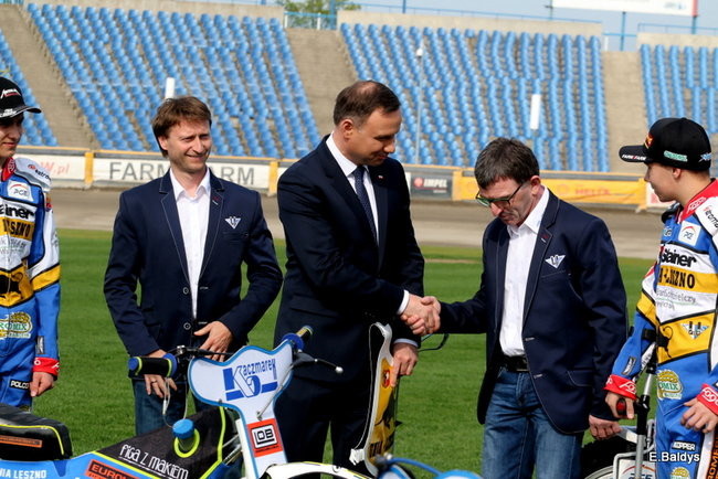Prezydent Duda na Smoczyku (zdjęcia)