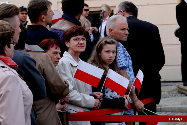 Oklaski i gwizdy na powitanie prezydenta Andrzeja Dudy (zdjęcia, film)