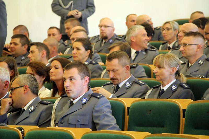 Policyjne świętowanie w WSH (zdjęcia)