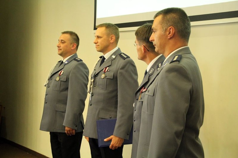 Policyjne świętowanie w WSH (zdjęcia)
