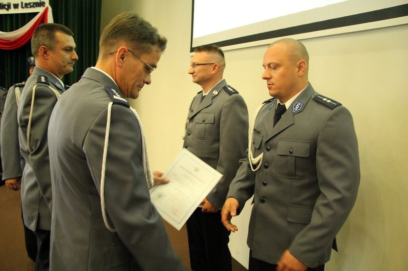 Policyjne świętowanie w WSH (zdjęcia)