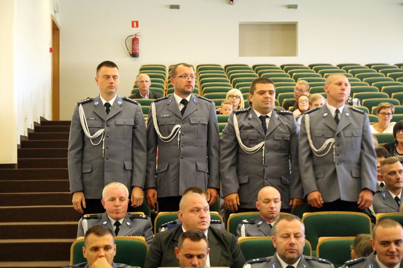 Policyjne świętowanie w WSH (zdjęcia)