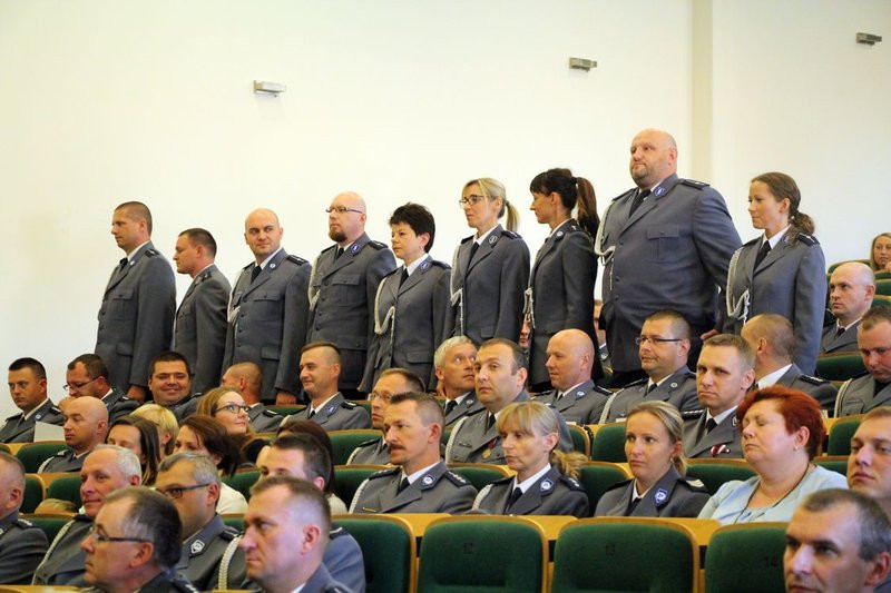 Policyjne świętowanie w WSH (zdjęcia)