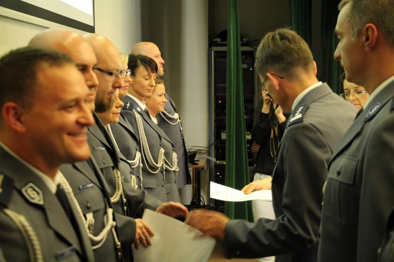 Policyjne świętowanie w WSH (zdjęcia)