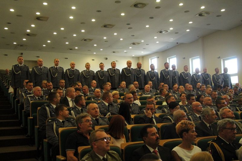 Policyjne świętowanie w WSH (zdjęcia)