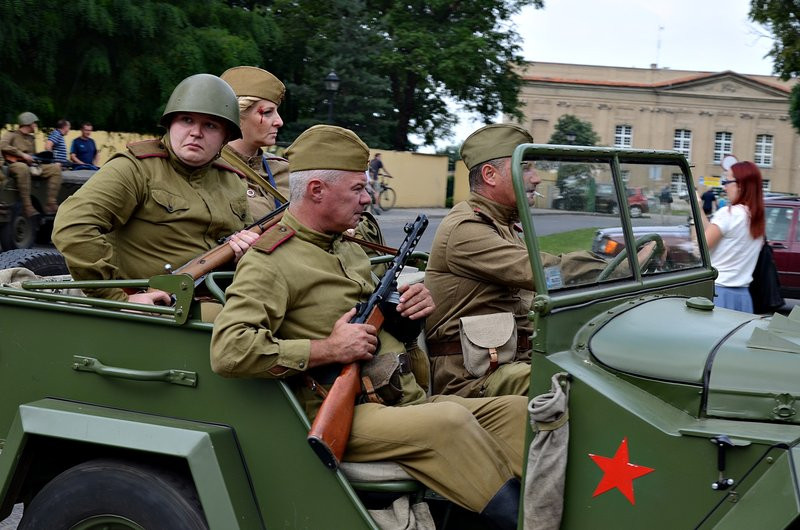 Strzelanina pod zamkiem (zdjęcia)