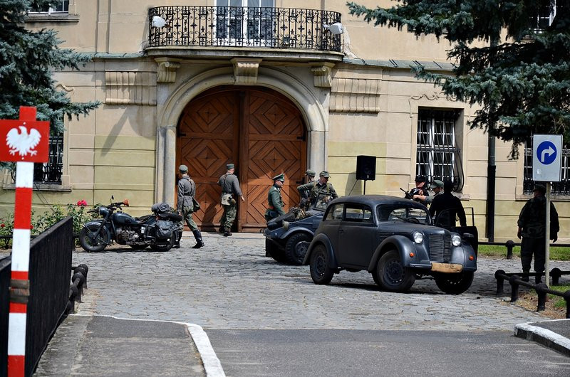 Strzelanina pod zamkiem (zdjęcia)