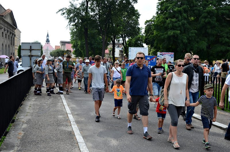 Strzelanina pod zamkiem (zdjęcia)