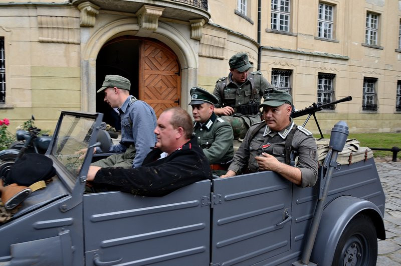 Strzelanina pod zamkiem (zdjęcia)