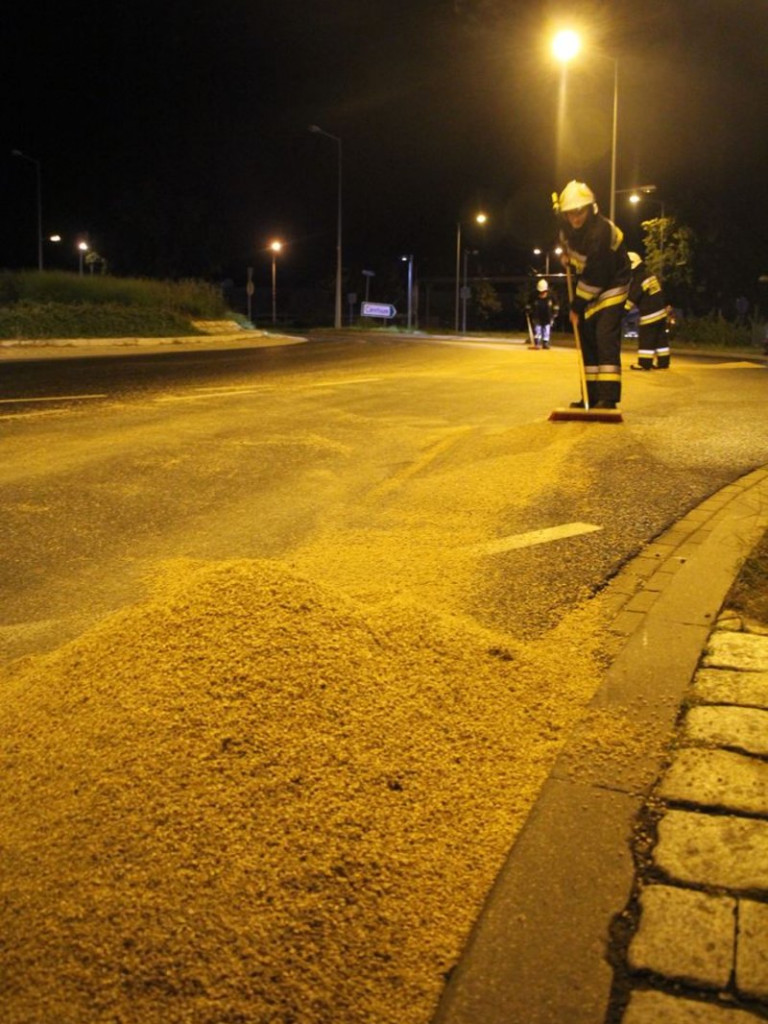Ziarno na drodze (zdjęcia)
