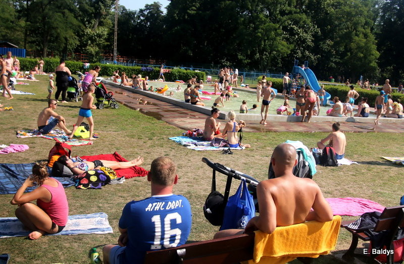 Upalna niedziela na pożegnanie wakacji (zdjęcia)