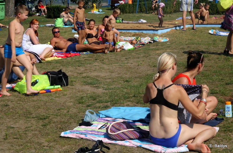Upalna niedziela na pożegnanie wakacji (zdjęcia)