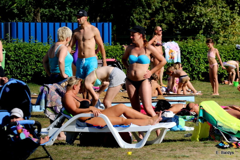 Upalna niedziela na pożegnanie wakacji (zdjęcia)