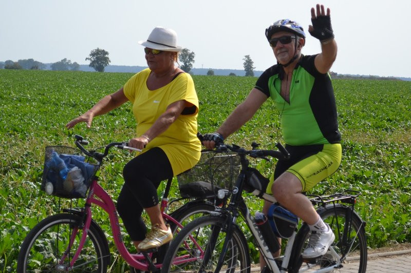 Rowerami ku pamięci Zdzisława Adamczaka (dużo zdjęć)