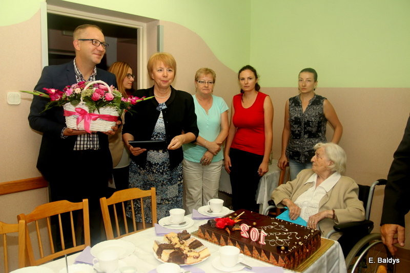 102. urodziny pani Marii (zdjęcia)