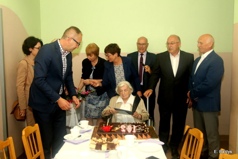 102. urodziny pani Marii (zdjęcia)