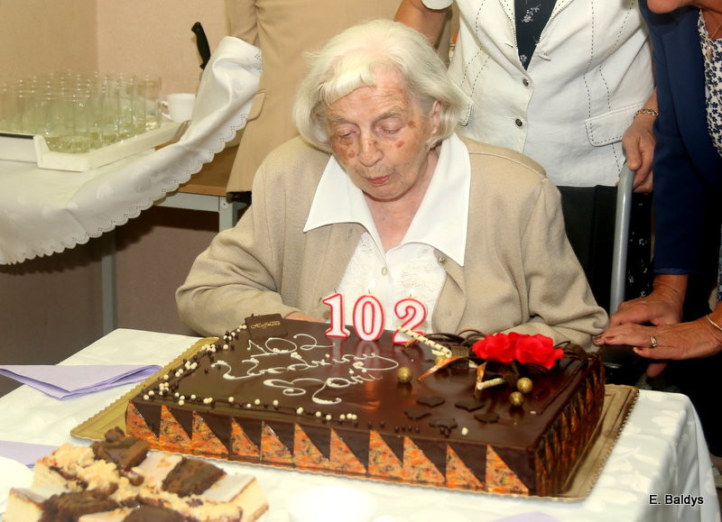 102. urodziny pani Marii (zdjęcia)