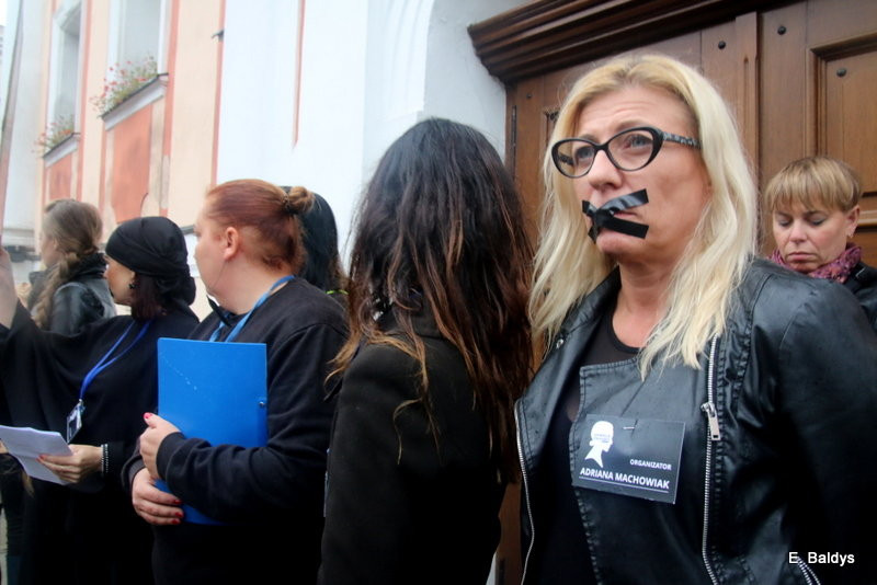 Czarny Protest w Lesznie (zdjęcia)