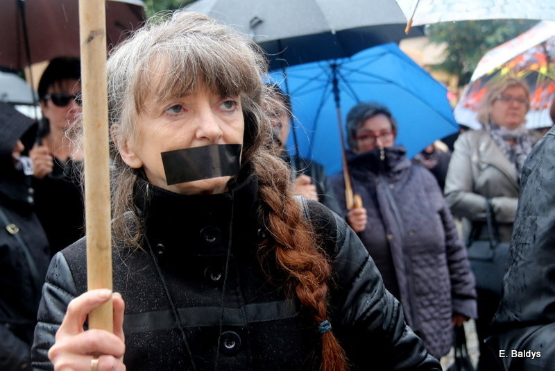 Czarny Protest w Lesznie (zdjęcia)