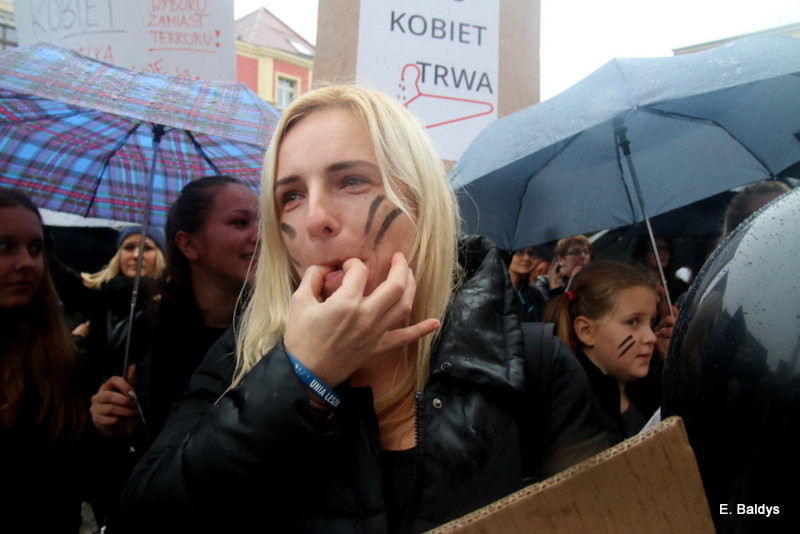 Czarny Protest w Lesznie (zdjęcia)