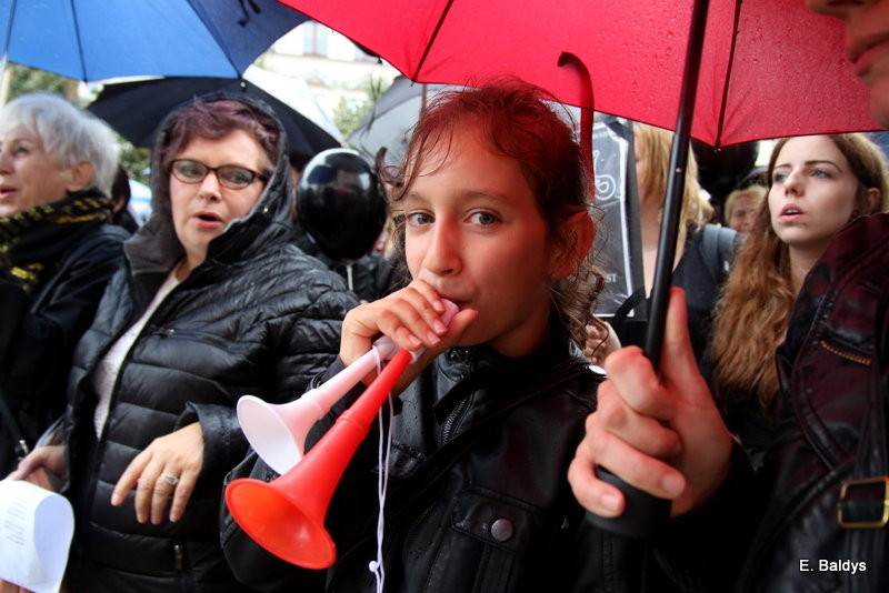Czarny Protest w Lesznie (zdjęcia)