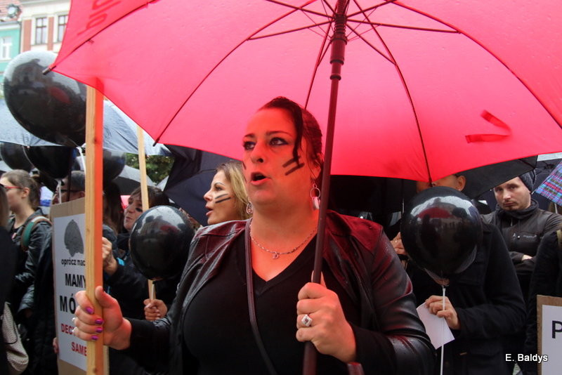 Czarny Protest w Lesznie (zdjęcia)