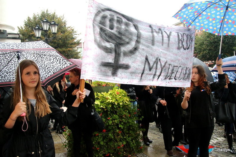 Czarny Protest w Lesznie (zdjęcia)