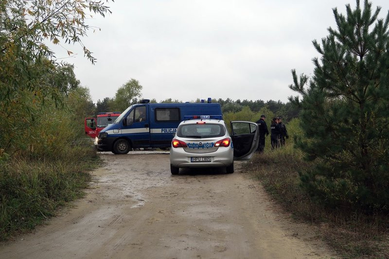 Zwłoki na żwirowni w Zaborowie. To prawdopodobnie poszukiwany 44-latek (dźwięk i zdjęcia)