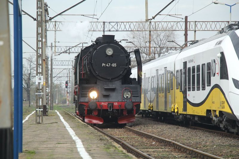 Pociąg retro połączył Leszno i Rawicz (reportaż dźwiękowy, wideo i zdjęcia)