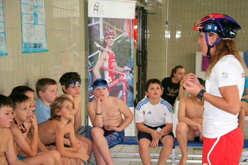 Lekcje z olimpijką (kilka zdjęć)