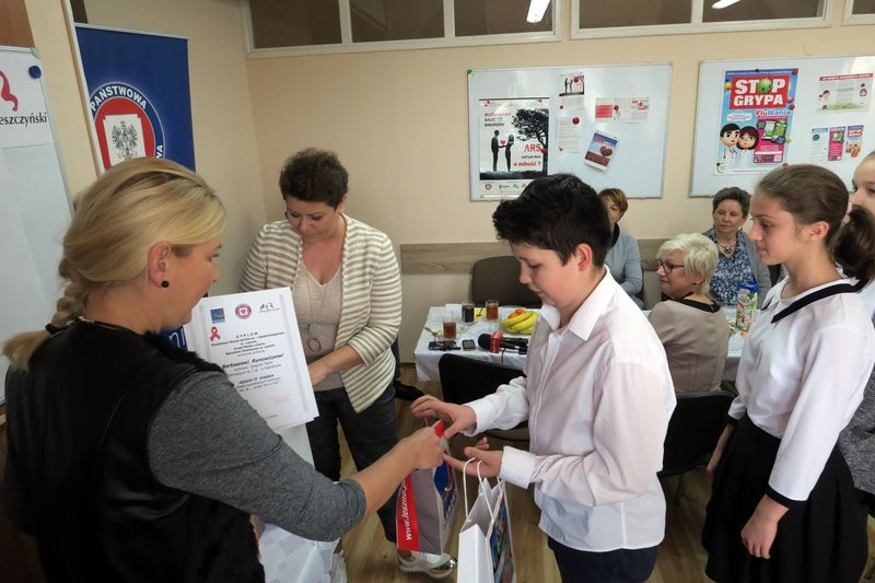 Sanepid podsumował konkurs o AIDS (zdjęcia)