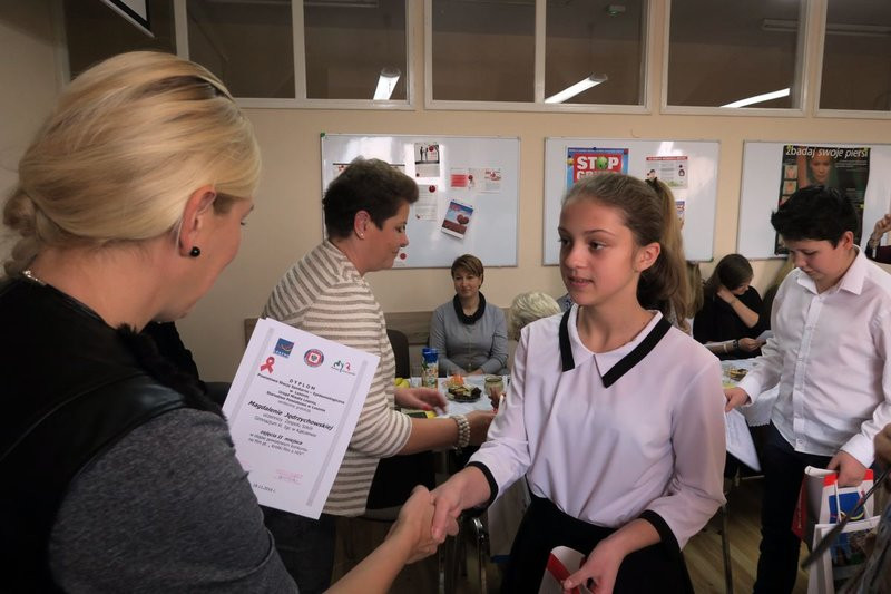 Sanepid podsumował konkurs o AIDS (zdjęcia)